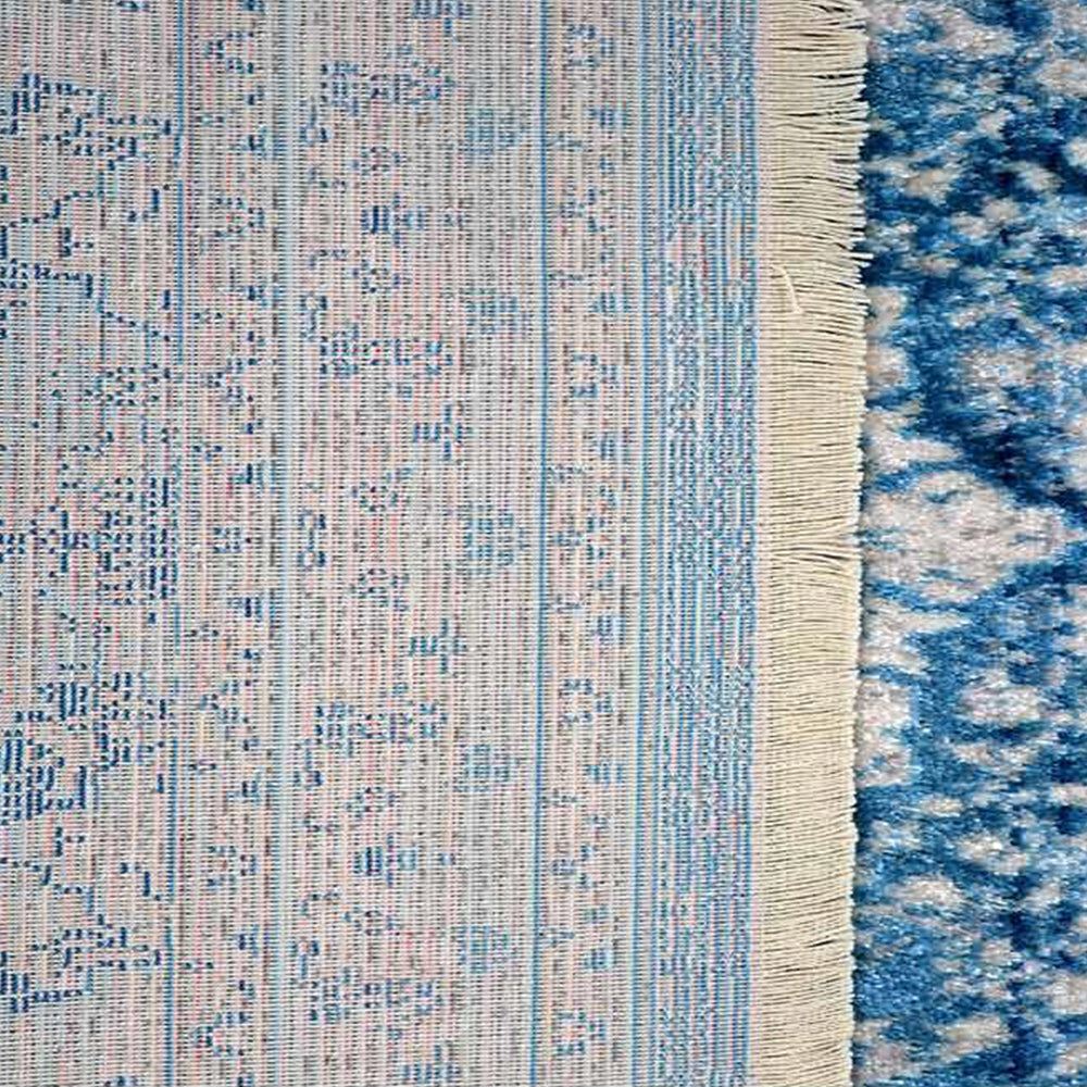 Girvani Machine Woven Crossweave Polyester Area Rug