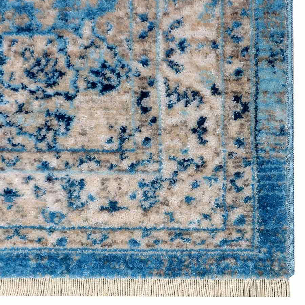 Girvani Machine Woven Crossweave Polyester Area Rug