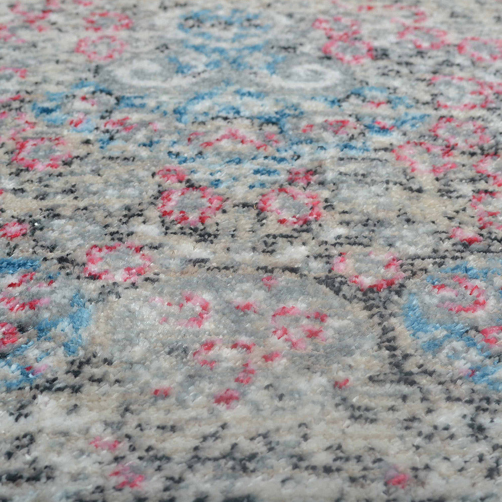 Devakanya Machine Woven Crossweave Polyester Area Rug