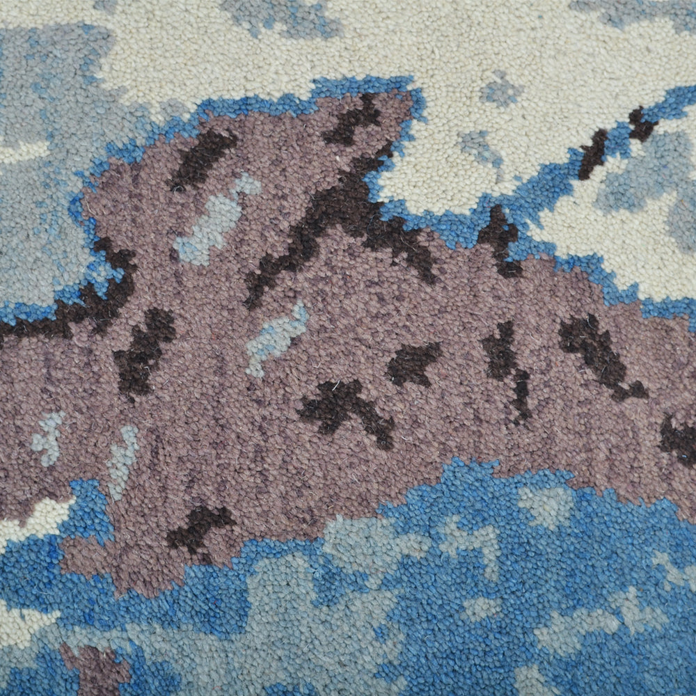 Ethereal Hand Knotted Wool Area Rug