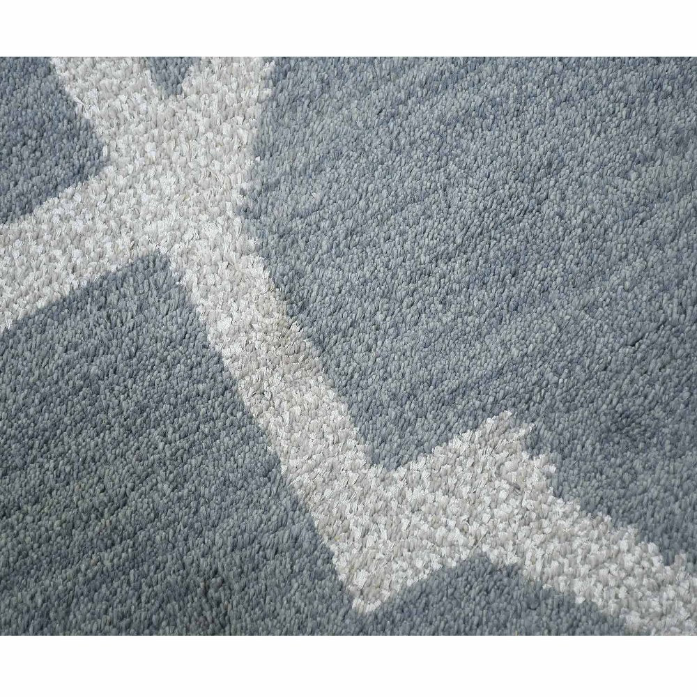 Avanti Hand Knotted Wool Gray Area Rug
