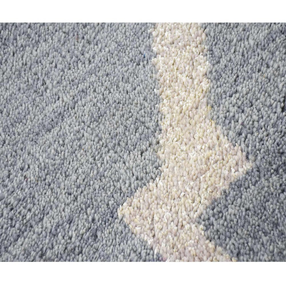 Avanti Hand Knotted Wool Gray Area Rug