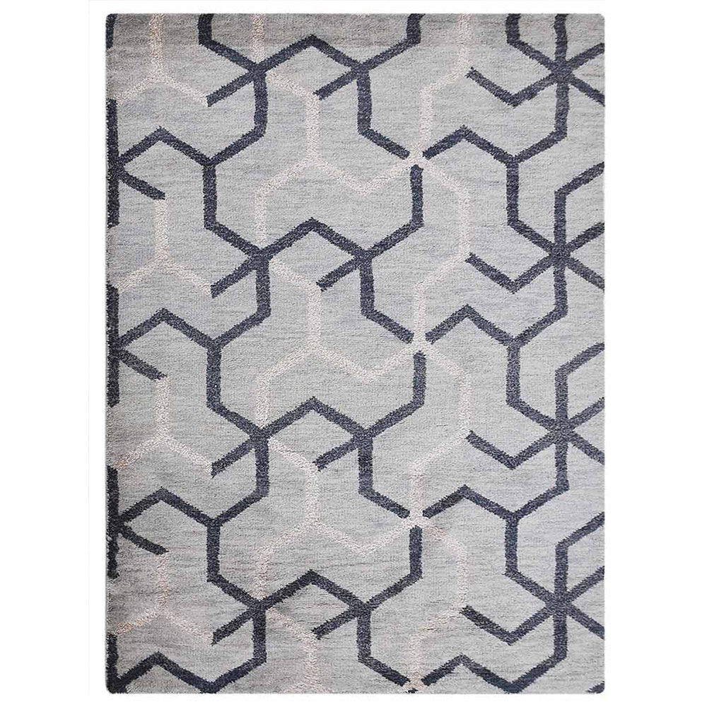 Mridang Hand Knotted Wool Area Rug