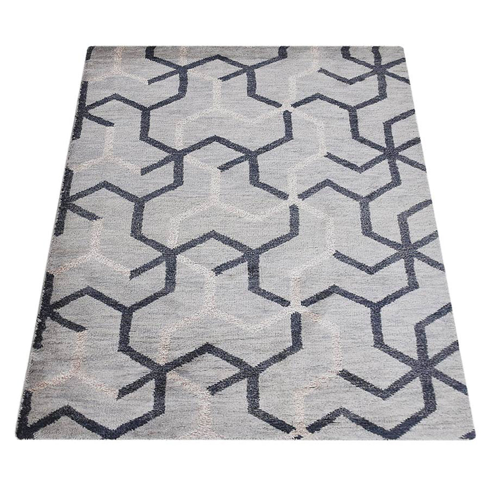 Mridang Hand Knotted Wool Area Rug