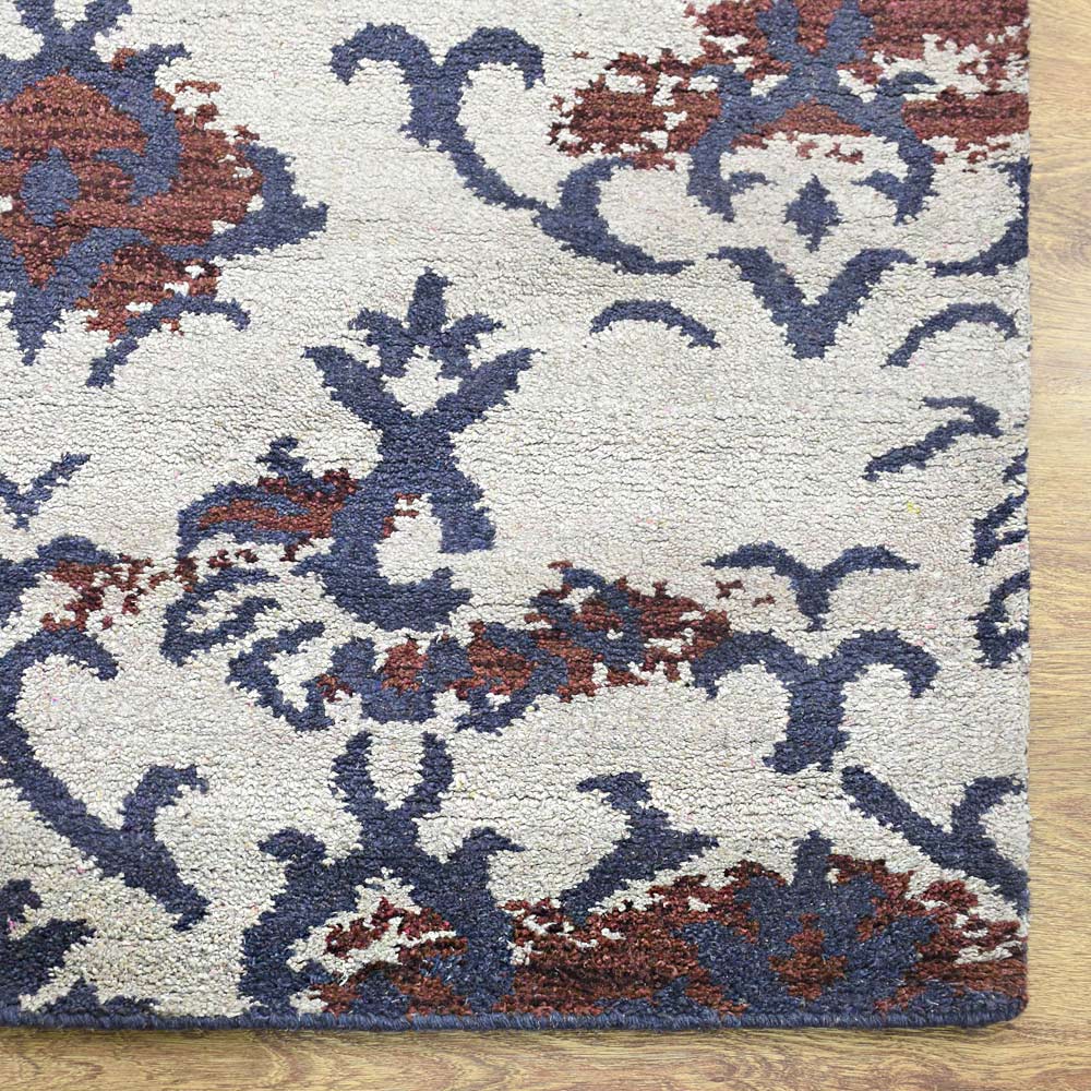 Serenity Hand Knotted Silk Rug