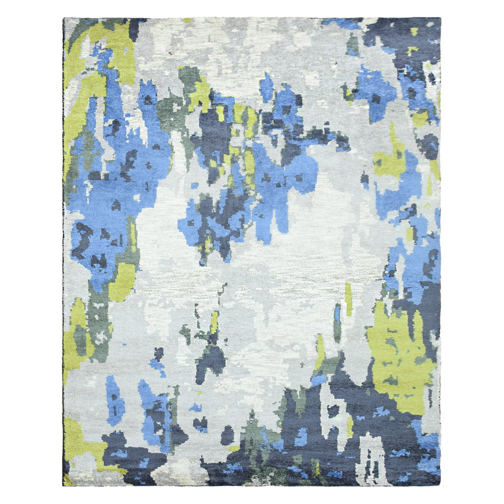 Portland Hand Knotted Abstract Area Rug