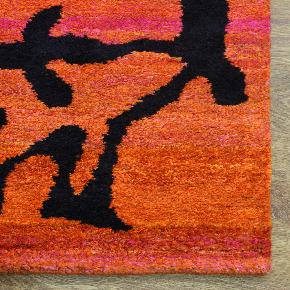 Roslyn Hand Knotted Silk Area Rug