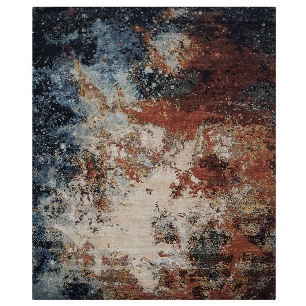 Paxton Hand Knotted Persian Wool And Viscose Area Rug