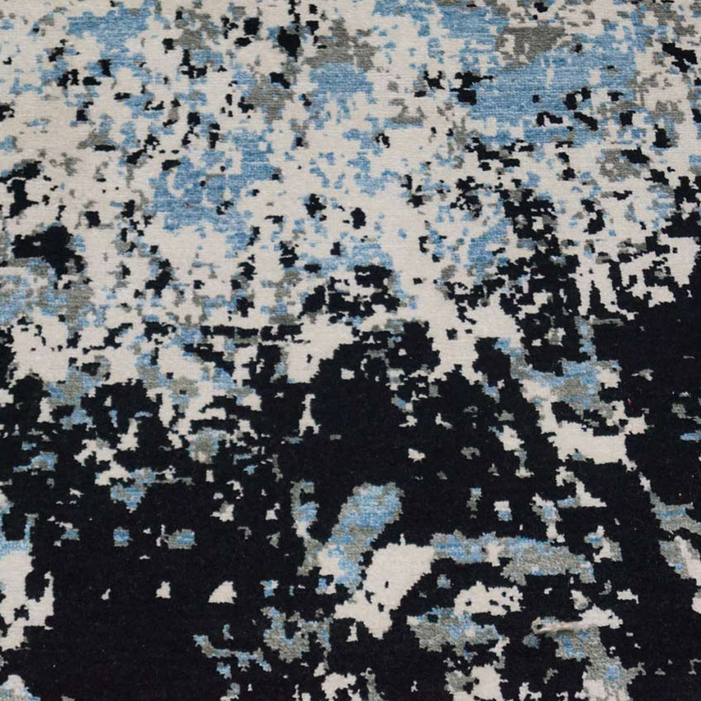 Marfa Hand Knotted Persian Wool And Viscose Area Rug
