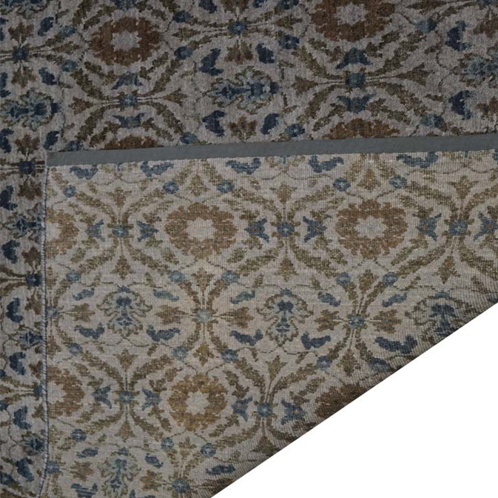 Calix Hand Knotted Persian Wool And Viscose Area Rug