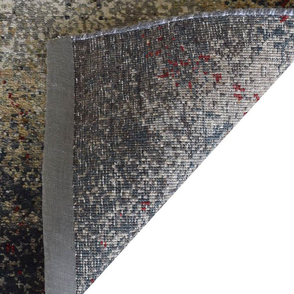 Kodiak Hand Knotted Persian Wool And Viscose Area Rug