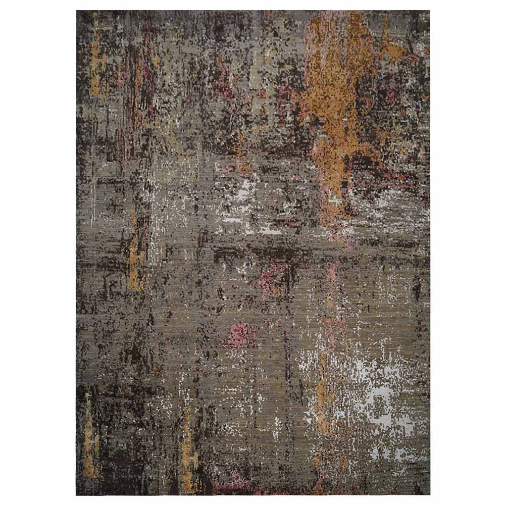 Homer Hand Knotted Persian Wool And Viscose Area Rug
