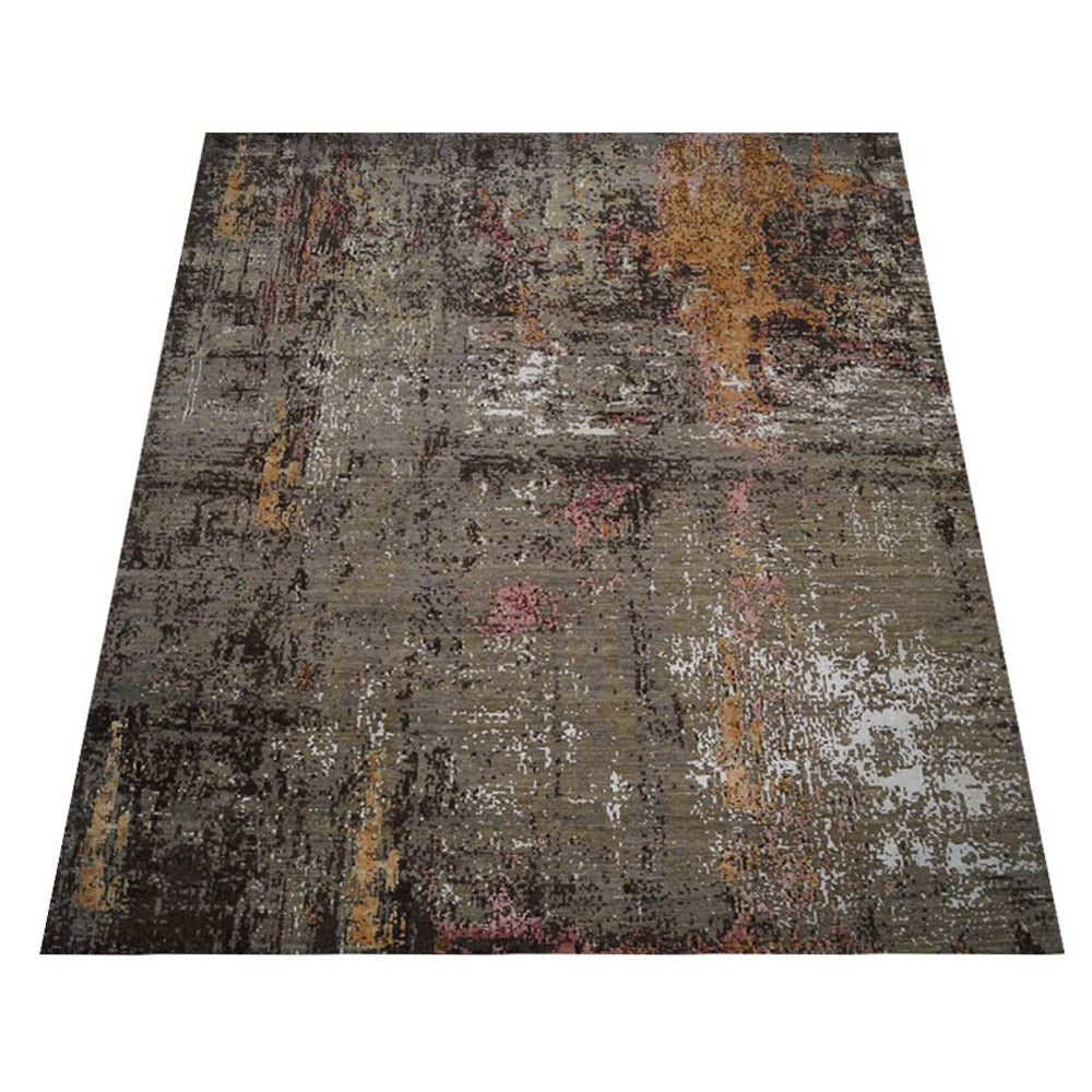 Homer Hand Knotted Persian Wool And Viscose Area Rug