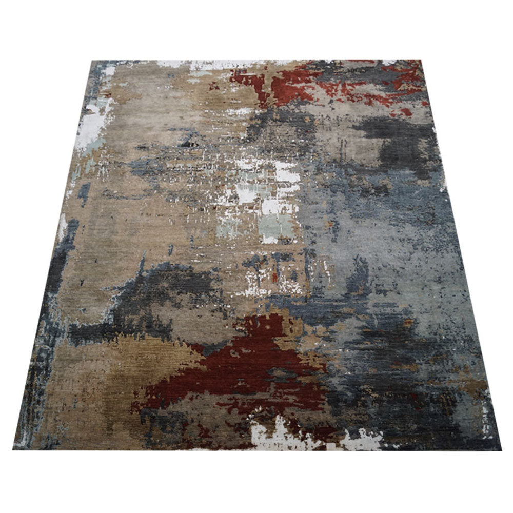 Galena Hand Knotted Persian Wool And Viscose Area Rug