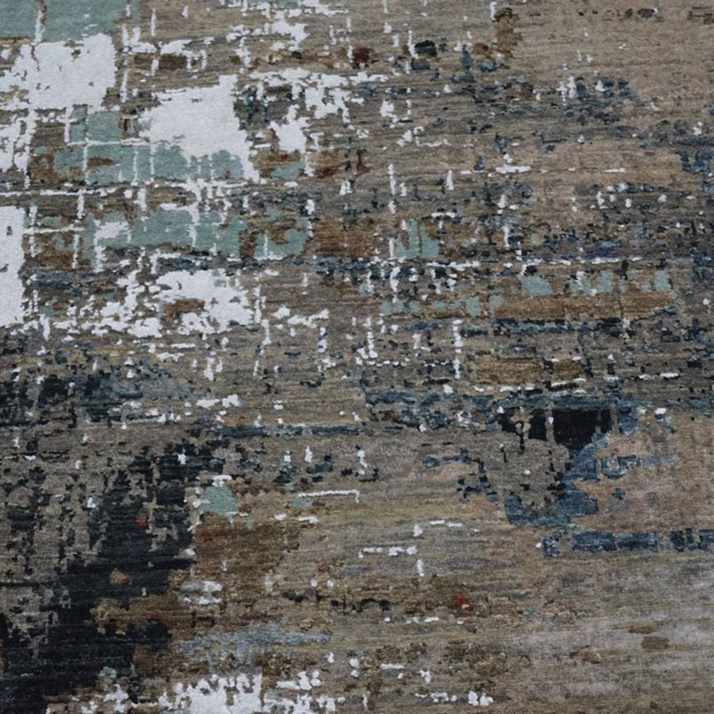 Galena Hand Knotted Persian Wool And Viscose Area Rug