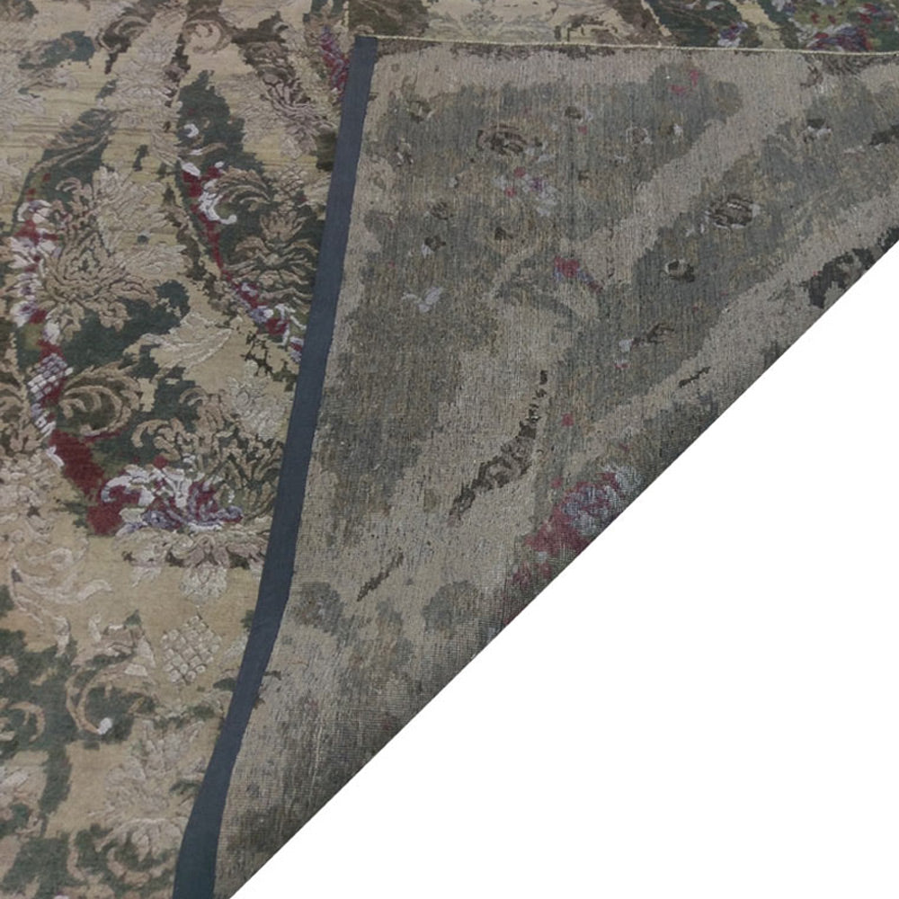 Dexter Hand Knotted Persian Silk And Wool Area Rug