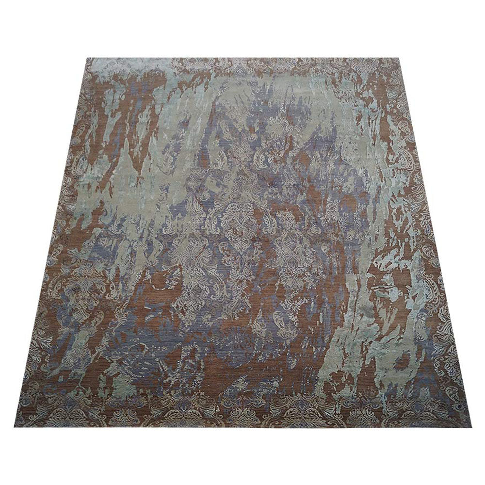 Camden Hand Knotted Persian Wool And Viscose Area Rug