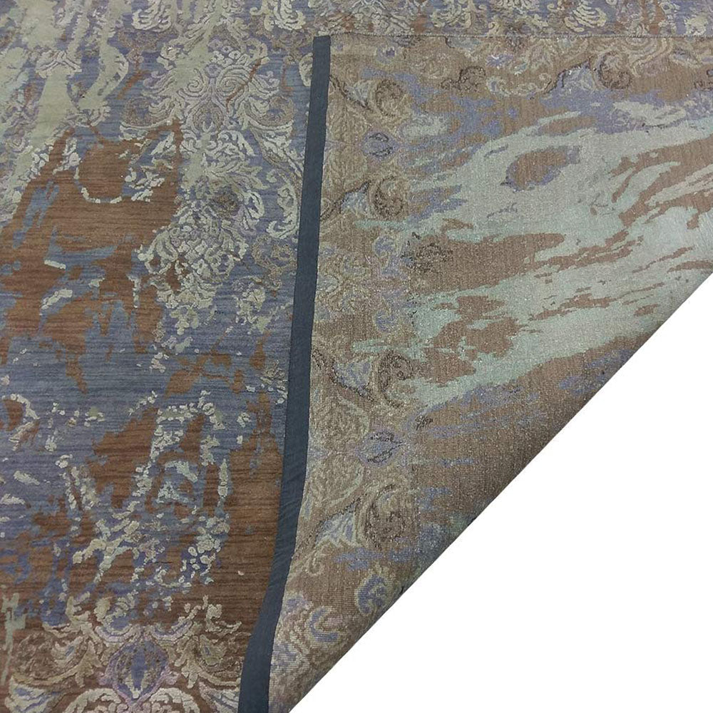 Camden Hand Knotted Persian Wool And Viscose Area Rug