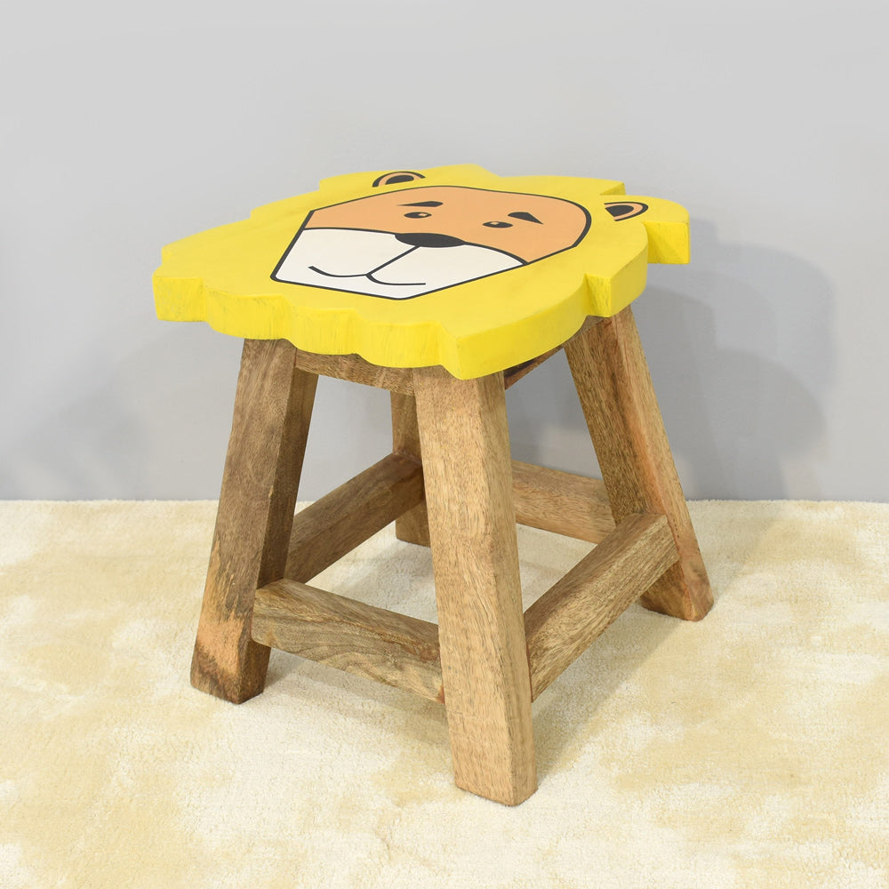 Leo Play Stool Yellow