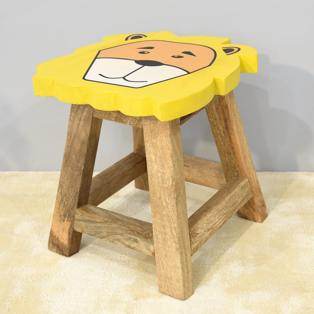 Leo Play Stool Yellow