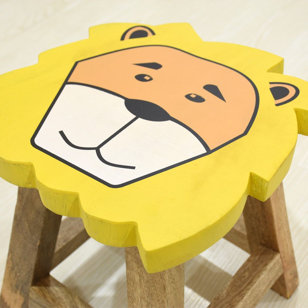 Leo Play Stool Yellow