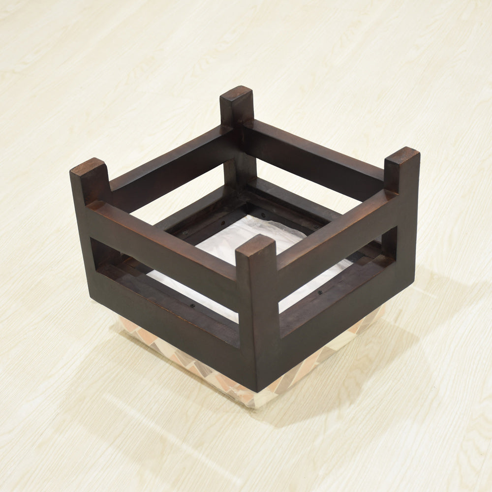 Versa Walnut Stool