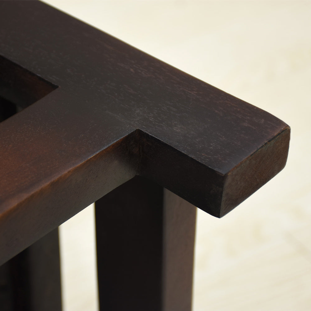 Versa Walnut Stool