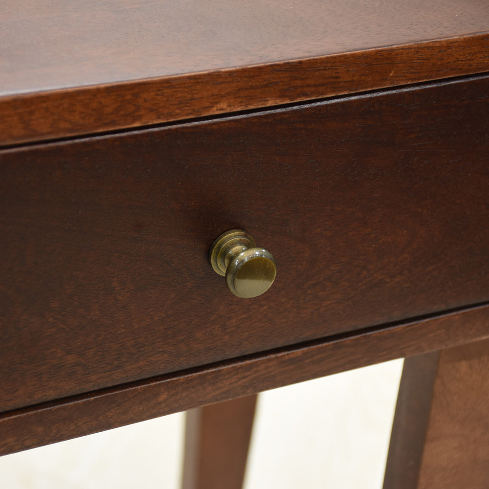 Aria - Drawer Solid Wood Side Table