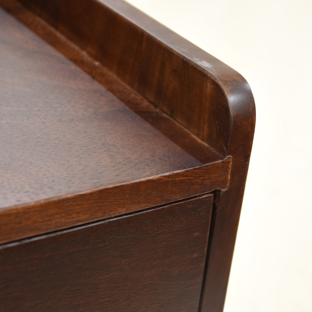Aria - Drawer Solid Wood Side Table