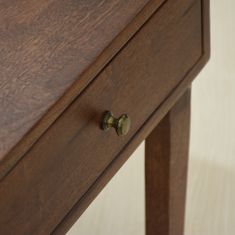 Aria - Drawer Solid Wood Side Table