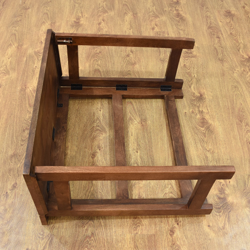Griffith Teak Solid Wood Desk