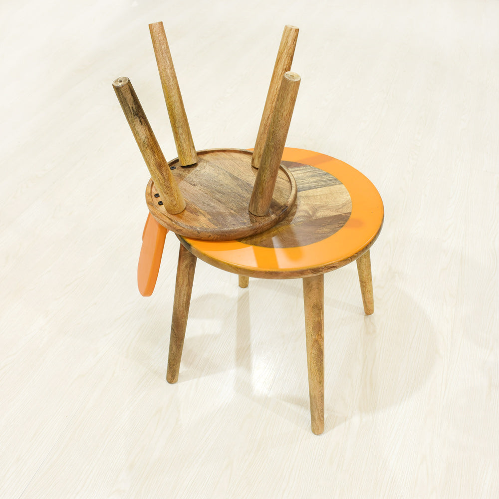 Sprout Orange Kids Table & Chair Set