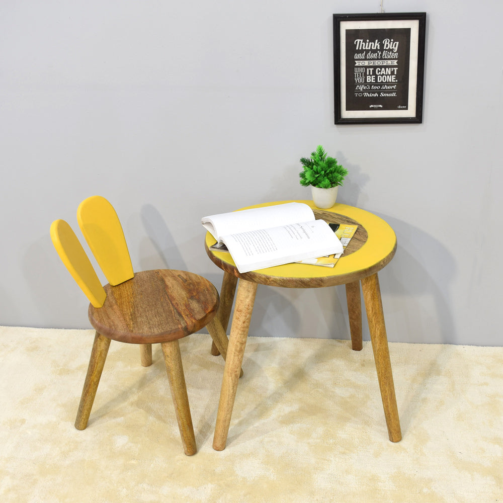 Sprout Yellow Kids Table & Chair Set