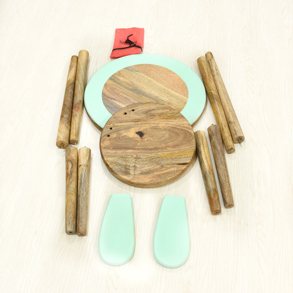 Sprout Green Kids Table and Chair Set