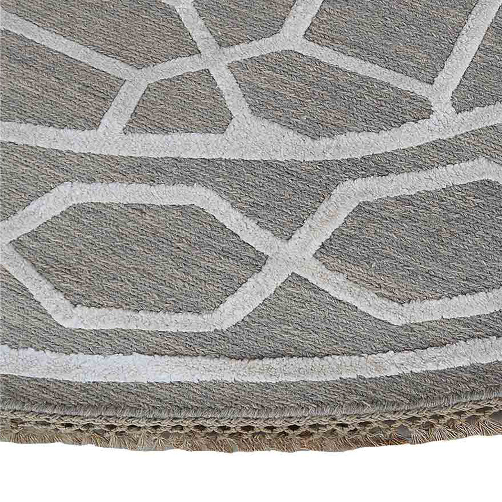 Falgun Hand Knotted Sumak Silk & Wool Rug
