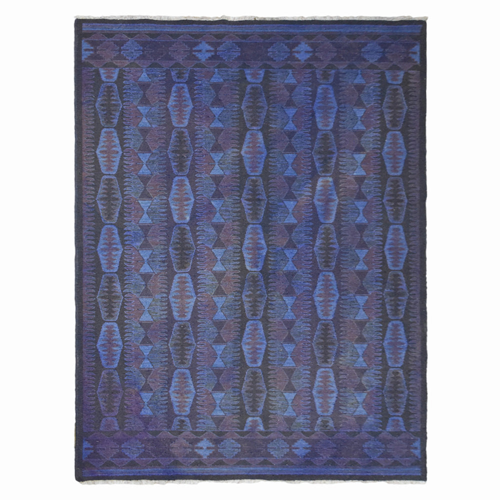 Tarn Hand Knotted Sumak Wool Area Rug