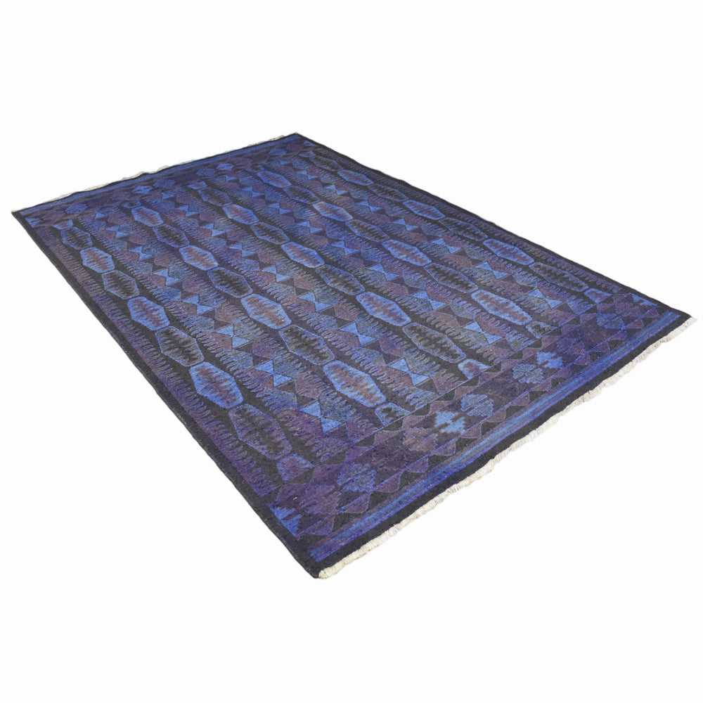 Tarn Hand Knotted Sumak Wool Area Rug