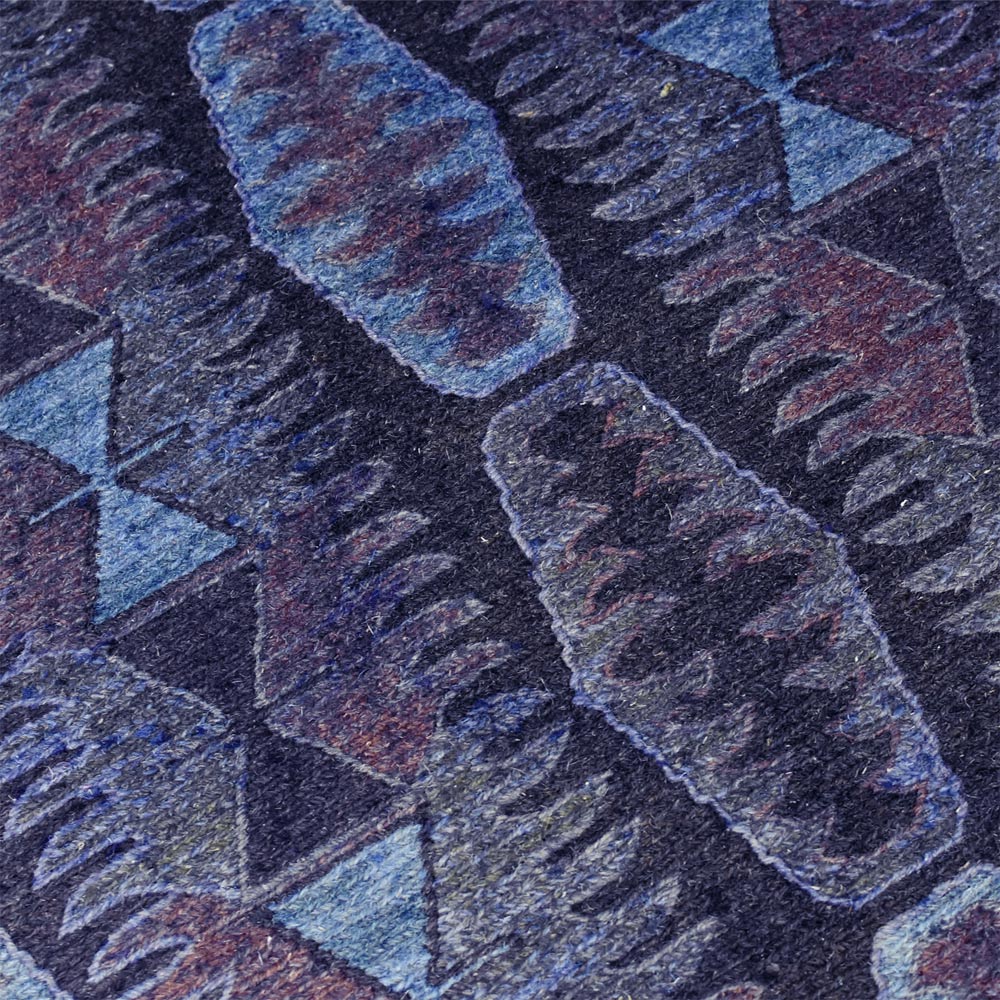 Tarn Hand Knotted Sumak Wool Area Rug
