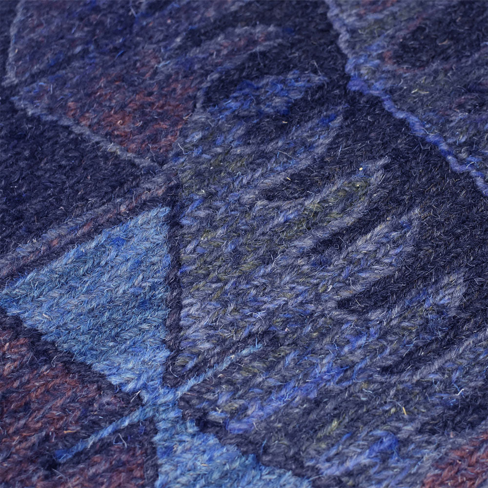 Tarn Hand Knotted Sumak Wool Area Rug