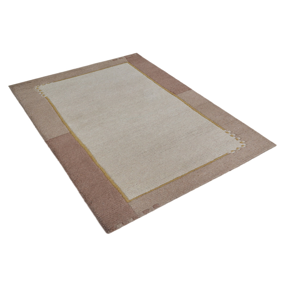 Leon Hand Knotted Tibbati Wool Area Rug
