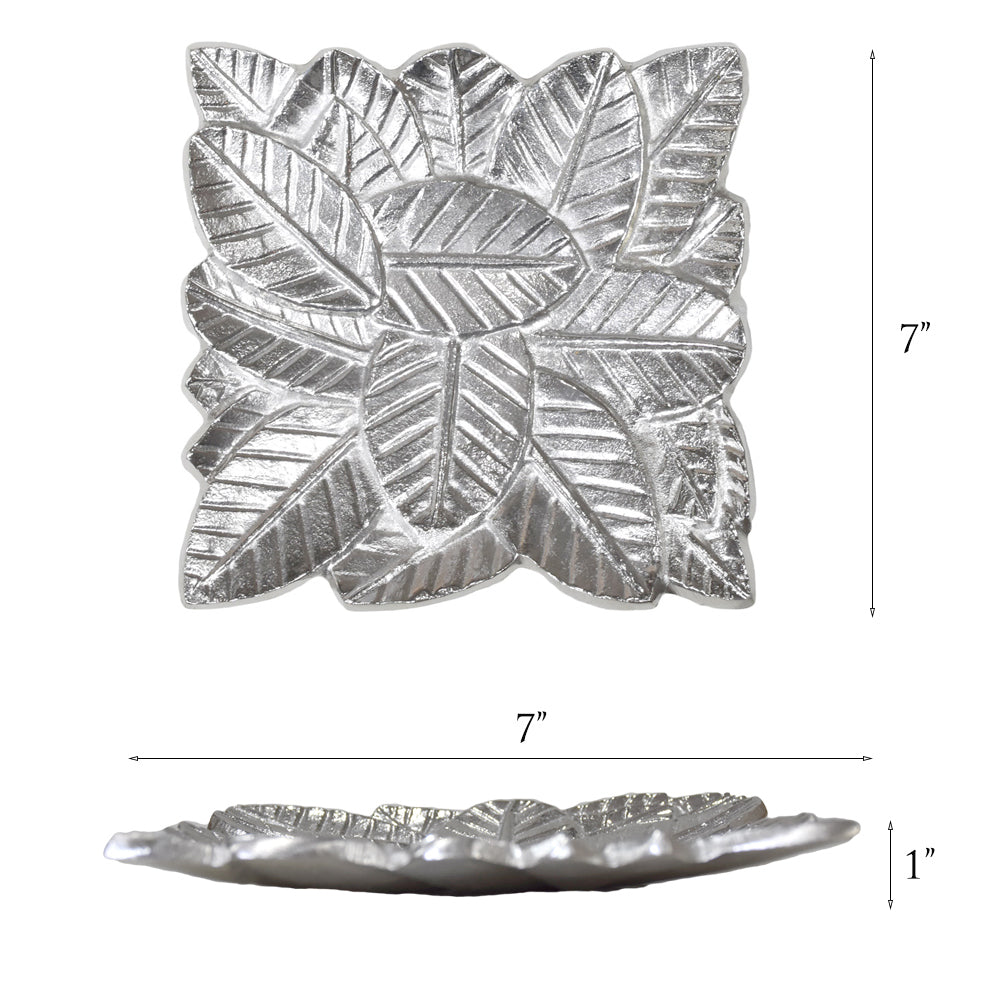 Filigree Flourish Aluminium Tray
