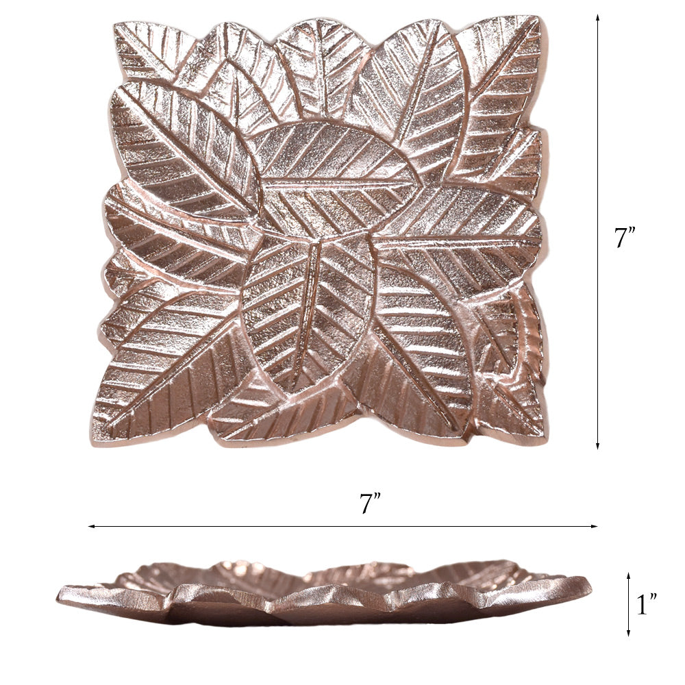 Filigree Flourish Aluminium Tray