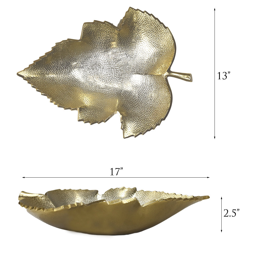 Rippleleaf Aluminium Tray