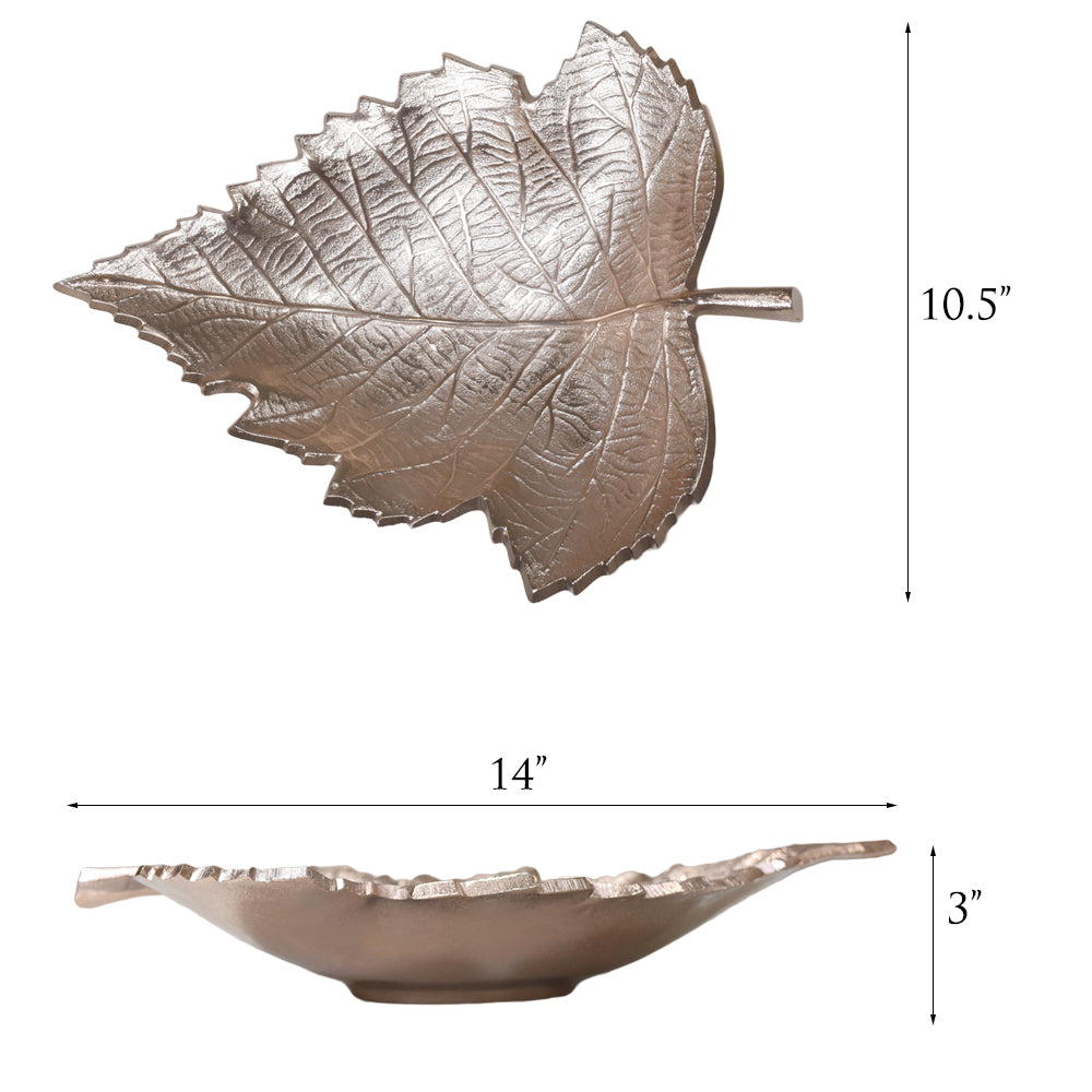 Foliage Aluminium Tray