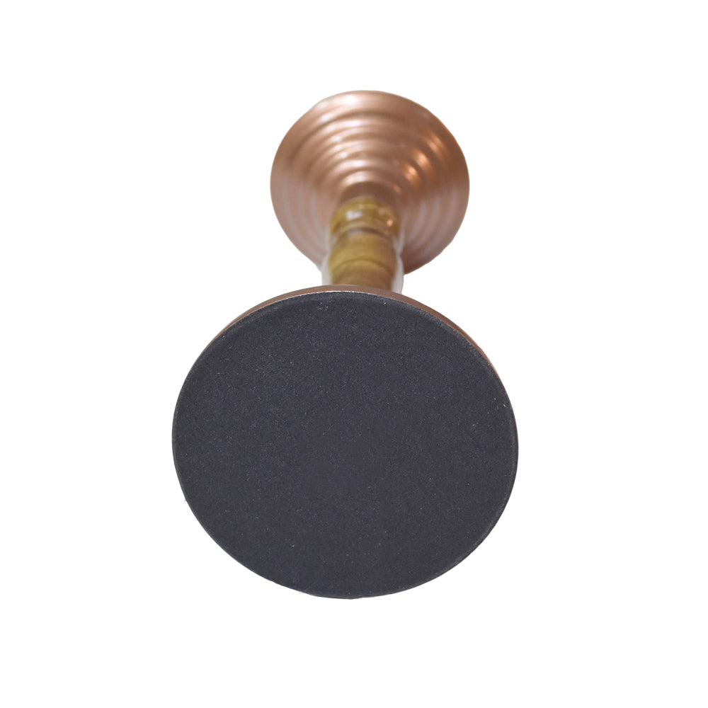 Fusion Bronze Pillar Candle Holder