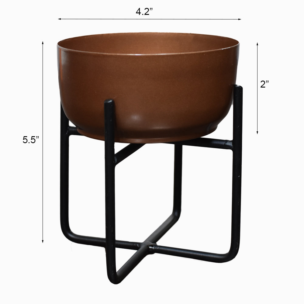 Astra Iron Pot Planter