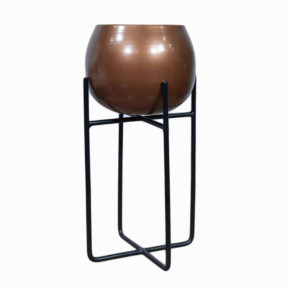 Urbane Iron Pot Planter