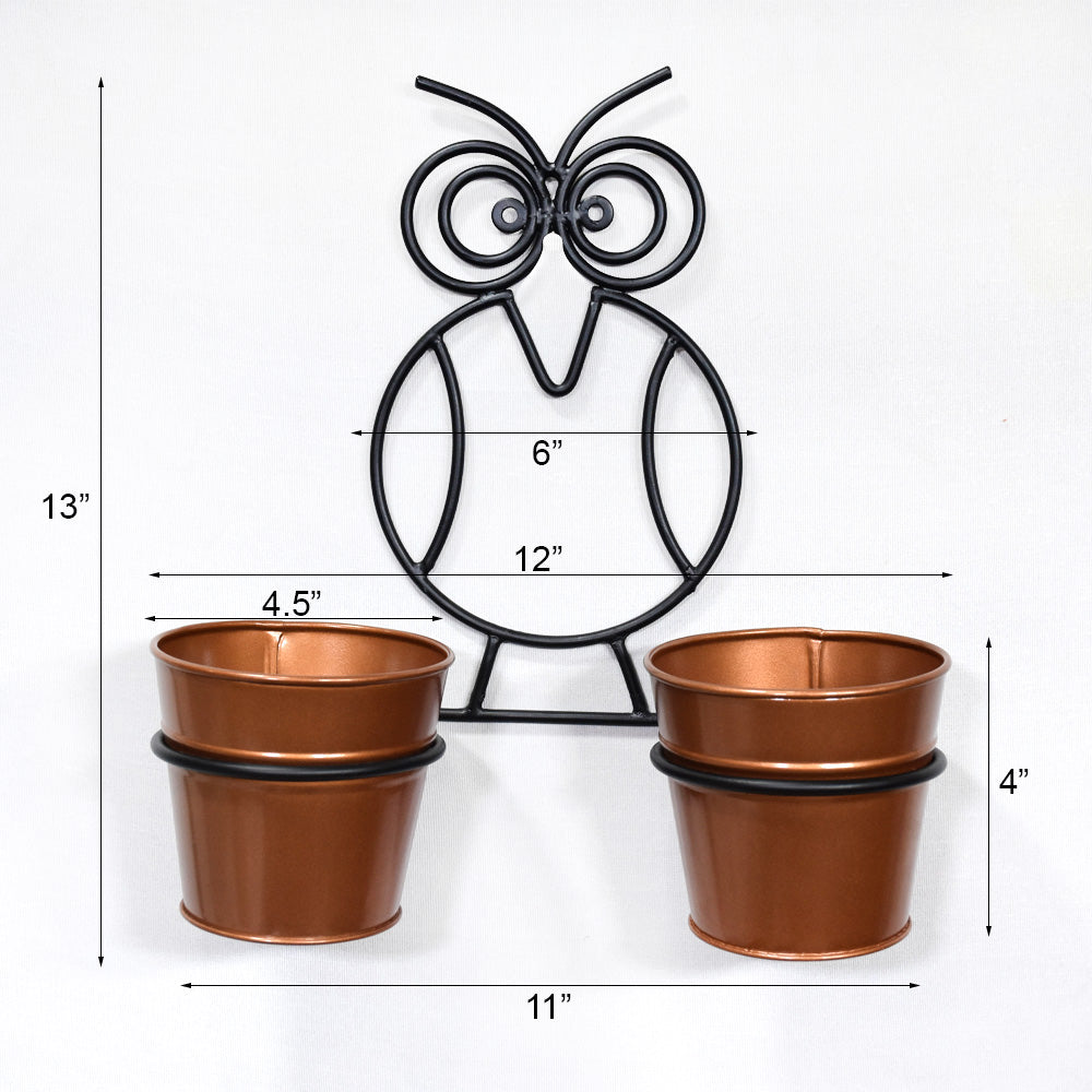 Owl Haven Pot Planter