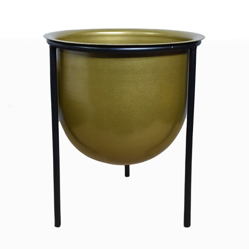 Tamsin Gold Pot Planter