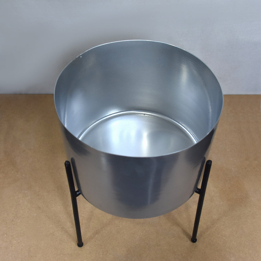 Verdura Silver Iron Pot Planters